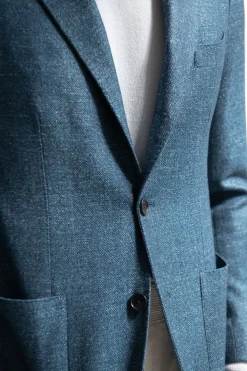 Veste bleu pétrole - Made in Italy