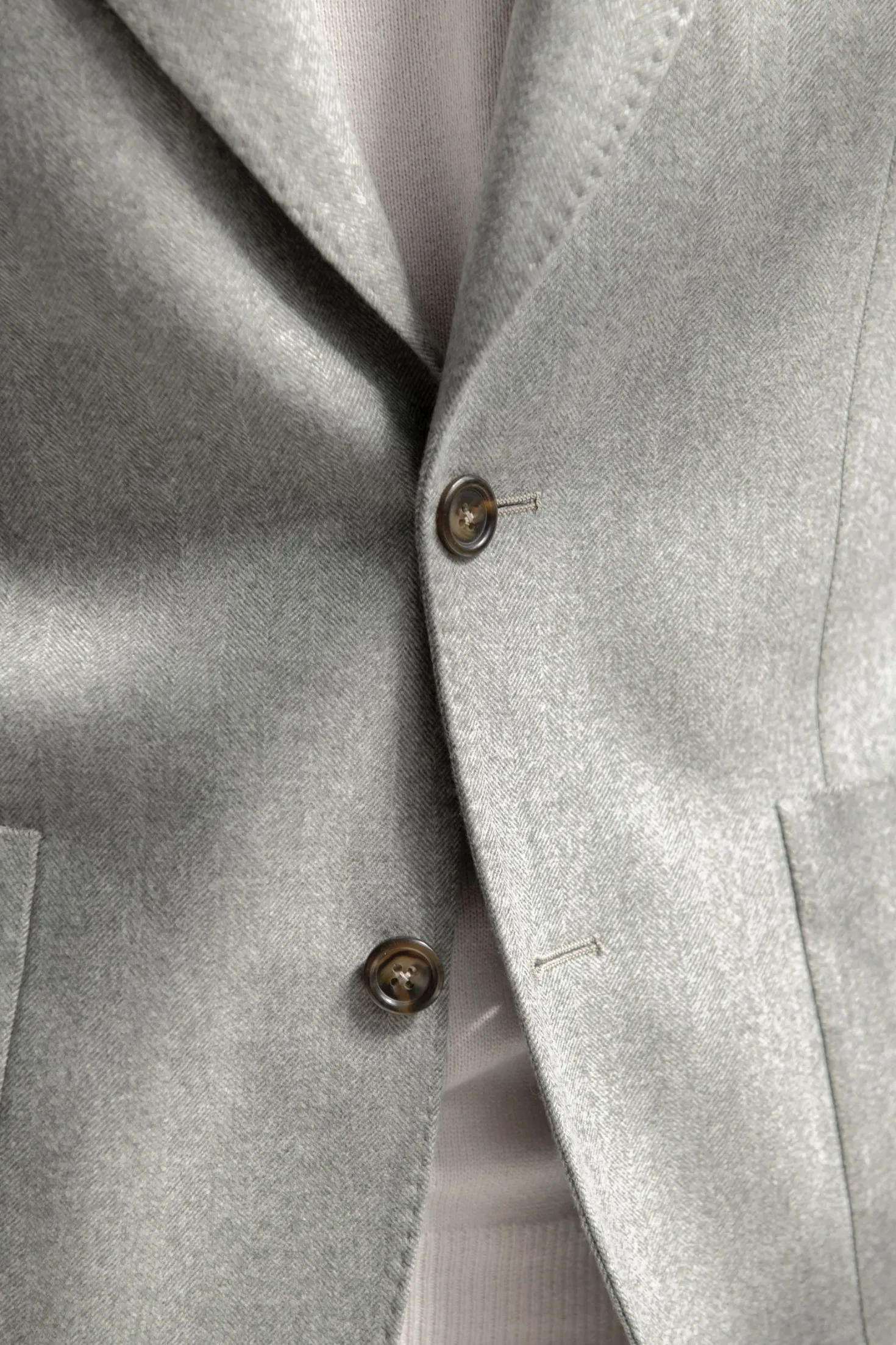 Veste à chevrons Sauge « Soragna Capsule Collection » - Made in Italy