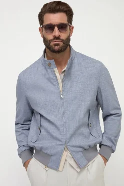 Veste courte Bleu clair - Made in Italy