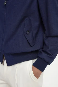 Veste courte bleue – Made in Italy
