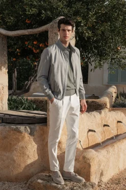 Veste courte grise – Made in Italy