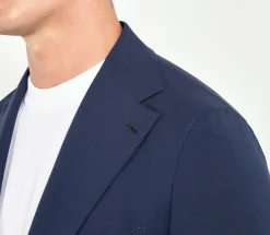 Veste de voyage bleue - Made in Italy