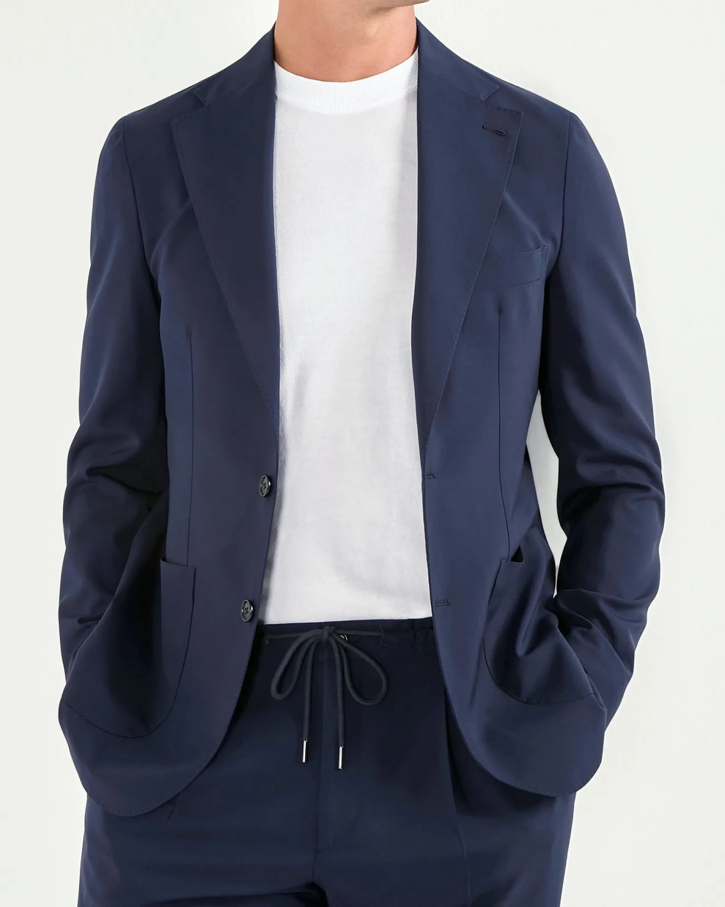 Veste de voyage bleue - Made in Italy