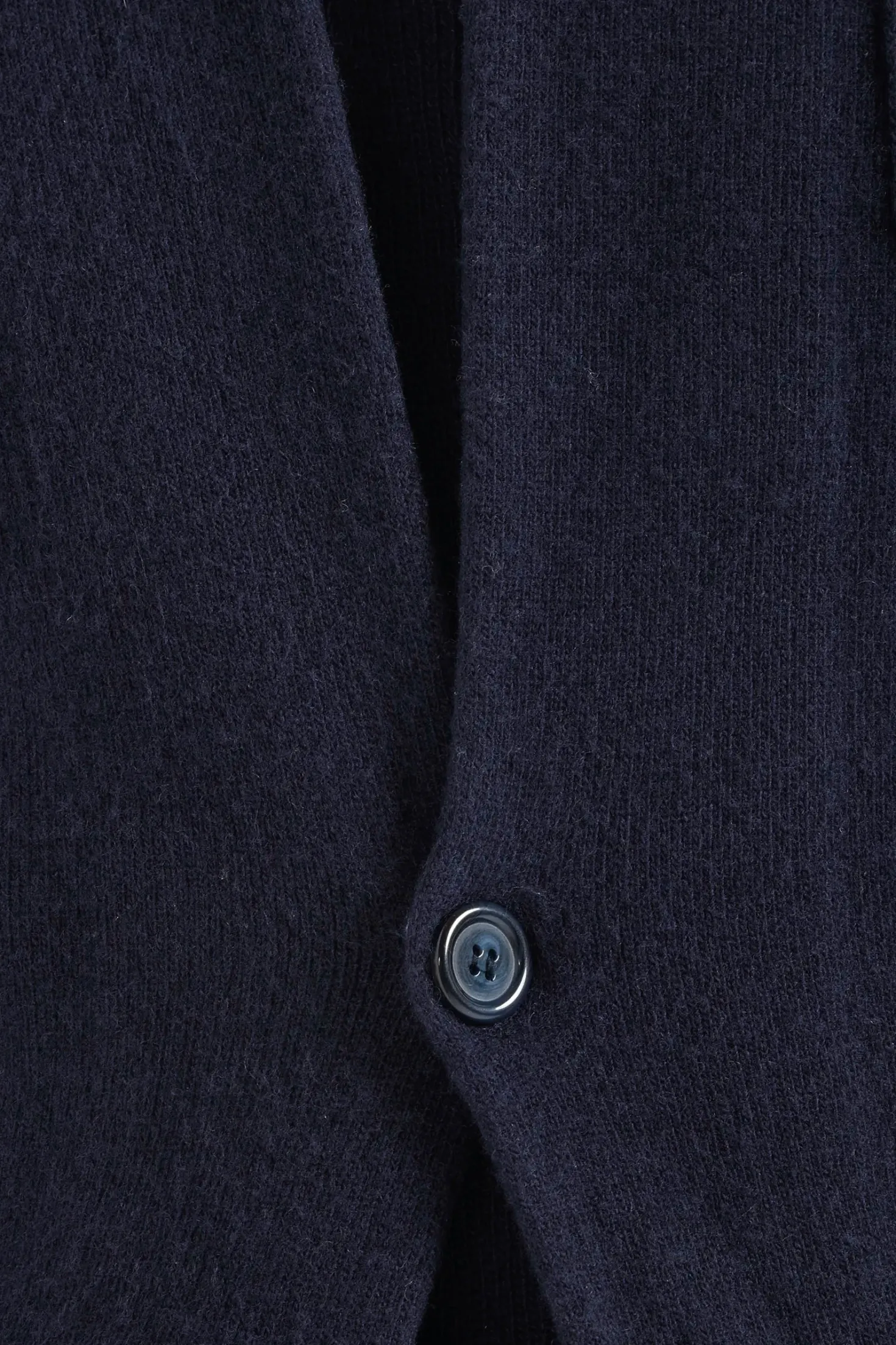 Veste en maille bleue - laine et cachemire - Made in Italy