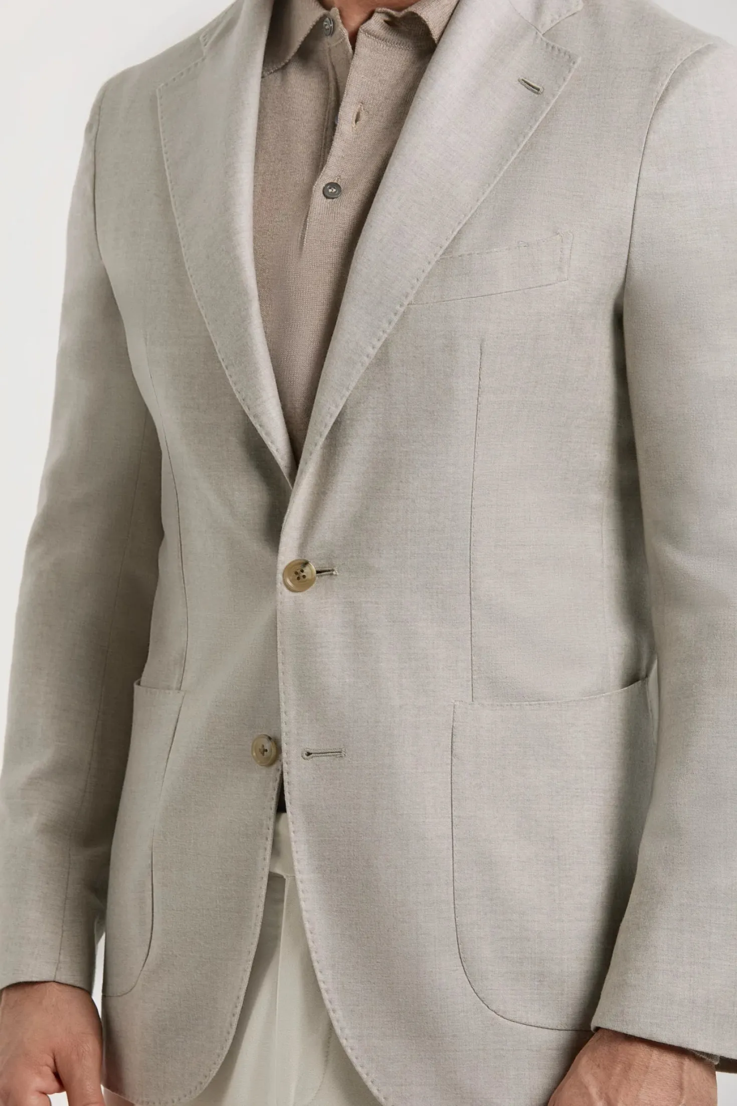 Veste Nuvola beige - Made in Italy